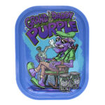 Wholesale Best Buds Grand Daddy Purple Metal Rolling Tray Small 14x18cm-1