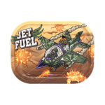 Wholesale Best Buds Jet Fuel Metal Rolling Tray Small 14x18cm-1