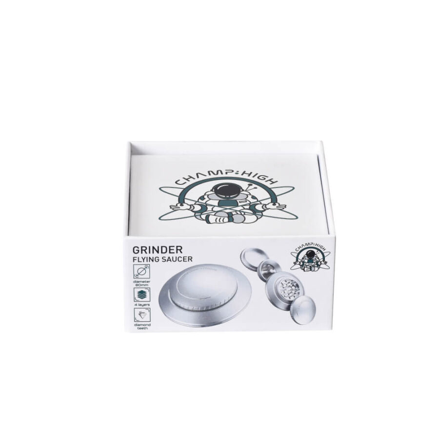 Wholesale Champ High Silver Flying Saucer Grinder 4