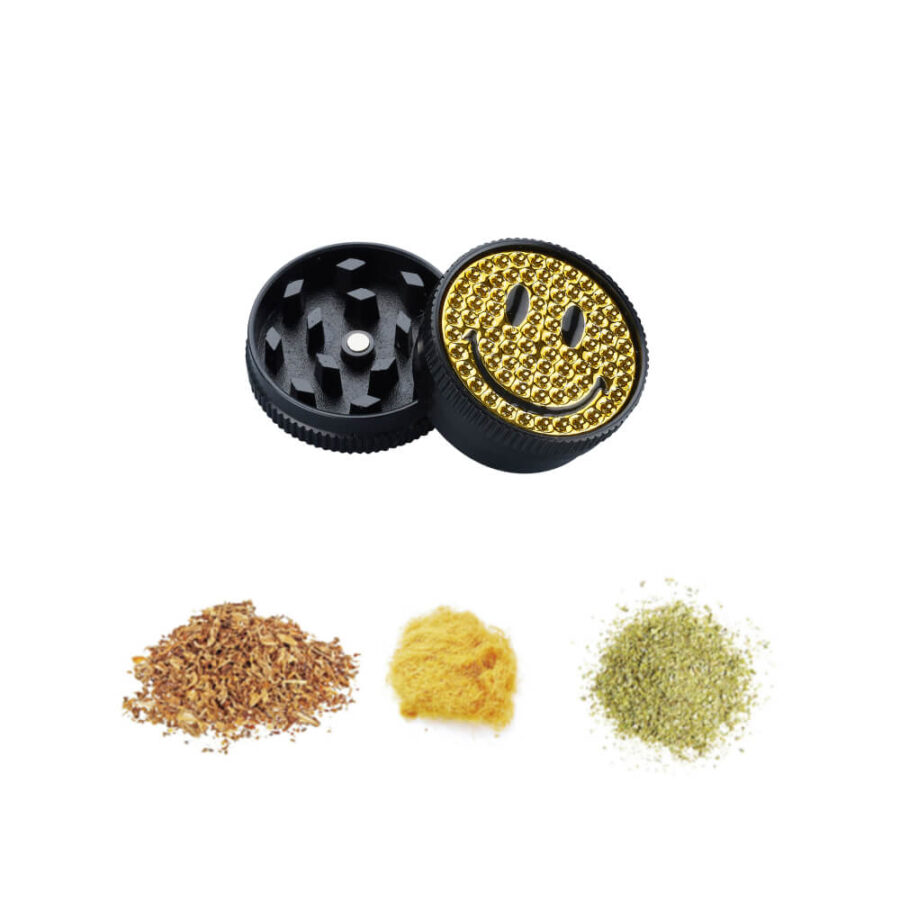 Grossiste Champ High Yellow Smile Grinder (12pcs : affichage)-2