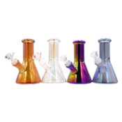 Wholesale Iridescent Glass Bong 15.6 cm-5