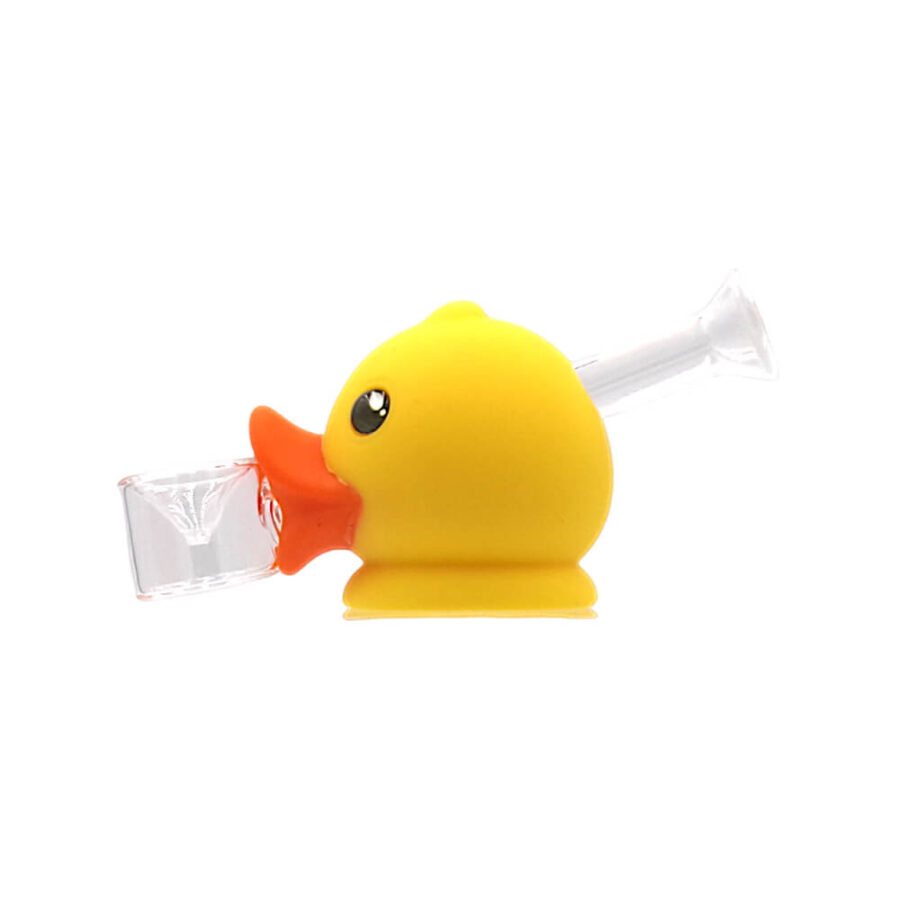 Wholesale Rubber Duck Glass-Silicon Pipe-2