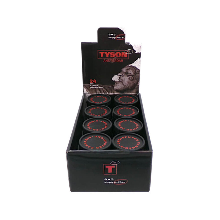 Tyson 2.0 Bio Grinder Undisputed Cannabis 2 Parts - 53mm (24pcs:display)-Wholesale - 4
