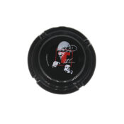 Tyson 2.0 Boxing Mike Glass Ashtray Black-Wholesale - 1