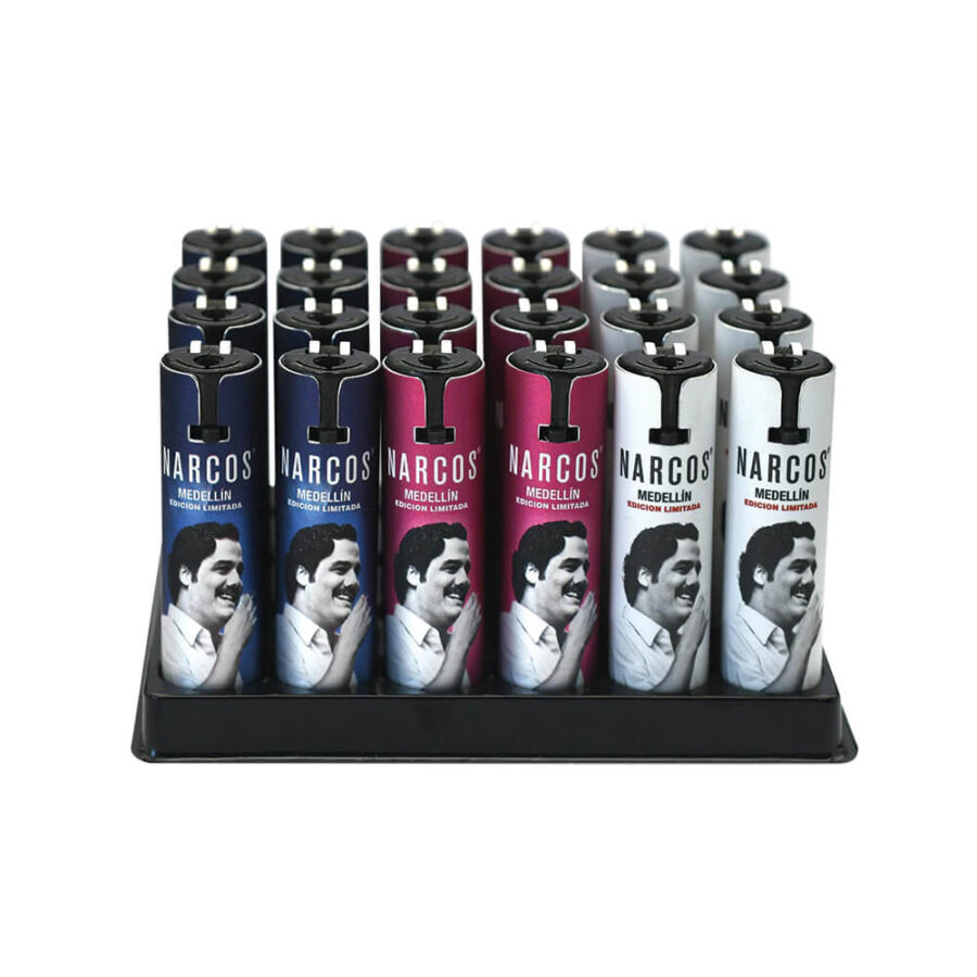 Wholesale Narcos Limited Edition Aluminum Lighters (24pcs:display)-1