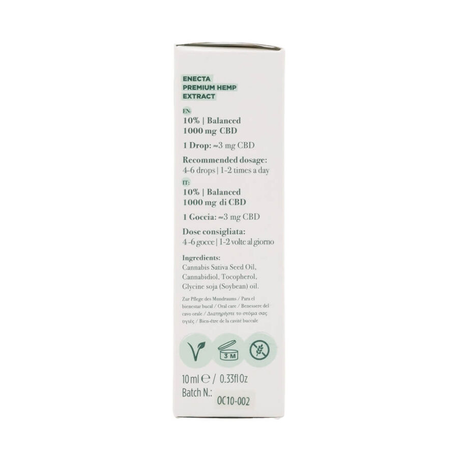 Enecta 10% CBD Oil 1000mg (10ml)-Wholesale-4