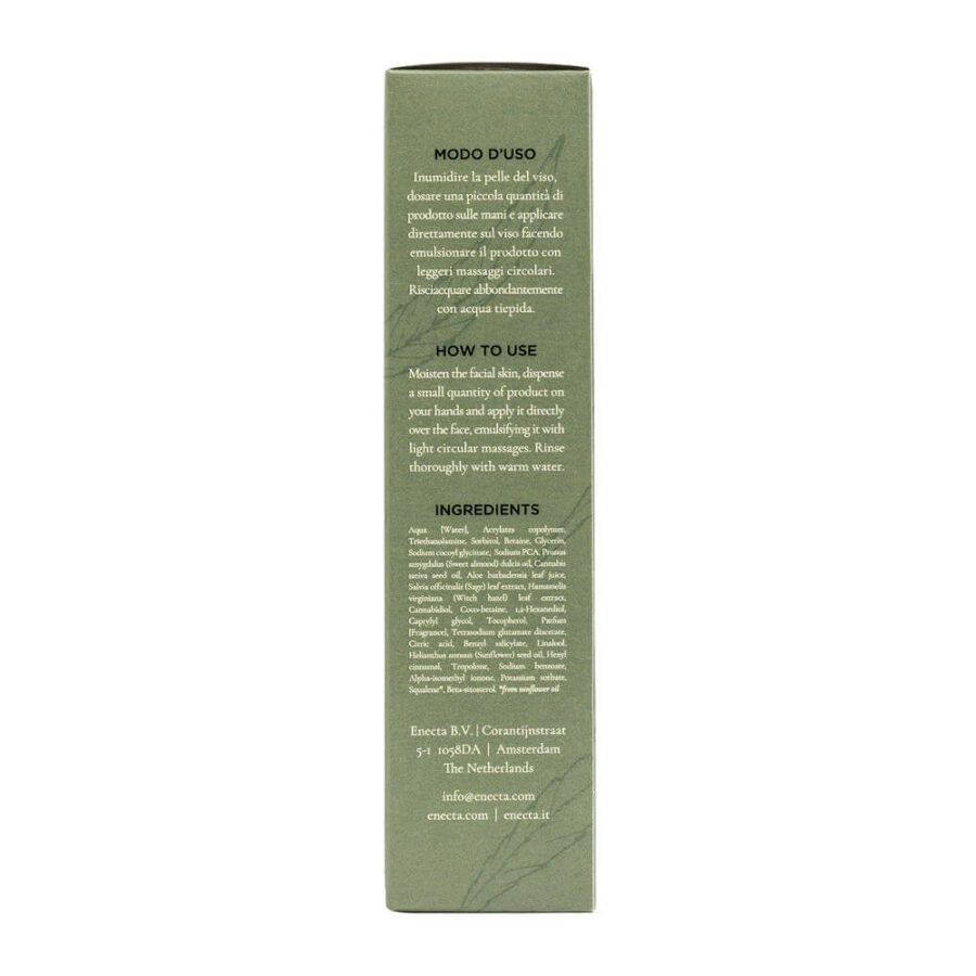 Enecta 200mg CBD Face and Neck Cleanser (200ml)-Wholesale-3