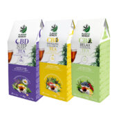 Plant of Remedy Organic Tea 1-3% CBD 20g (10bags-box)-Wholesale
