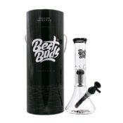 Best Buds Transparent Glass Bongs Beaker Tree Perc 28cm-Wholesale-4