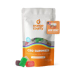 Orange County CBD Gummies Mixed Fruit Flavor Cubes 1200mg-Wholesale