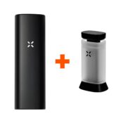 Bundle PAX Mini Onyx Dry Herb Vaporizer Onyx + Puck Press